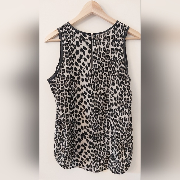 Violet & Claire Medium Cheetah Print Polyester Tank Top Blouse - Picture 9 of 10
